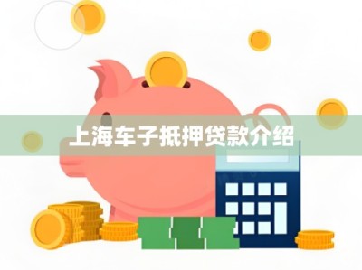 上海车子抵押贷款介绍