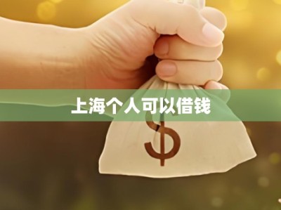 上海个人可以借钱